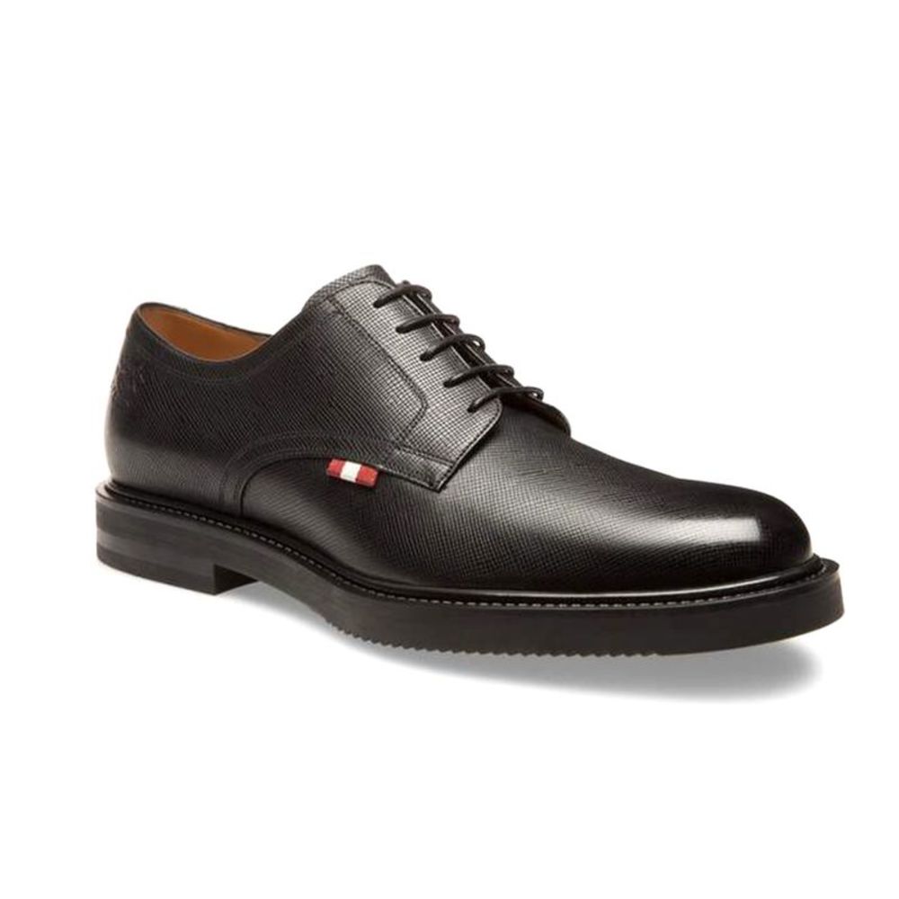 Bally Men's Viko Fur Derby Shoes Black